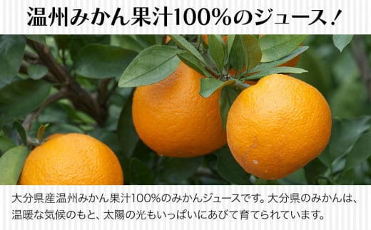 大分県産 温州みかん果汁100％ みかんジュース 190g×30本×2ケース ミカンジュース オレンジジュース  大分県産 九州産 津久見市