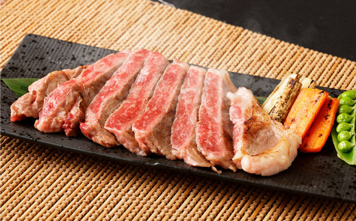 【定期便3ヶ月】あか牛 サーロイン肉 1kg (5枚～6枚) 馬刺し 300g (赤身100g霜降り100gたてがみ100g)