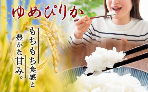 北海道 定期便 8ヵ月連続8回 令和6年産 ゆめぴりか 5kg×2袋 特A 精米 米 白米 ご飯 お米 ごはん 国産 ブランド米 肉料理 ギフト 常温 お取り寄せ 産地直送 送料無料  [№5783-0735]