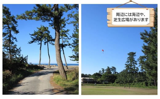 HI03：日吉津村海浜運動公園キャンプ場　サイト宿泊利用券（１泊）　Aサイト（AC電源あり）