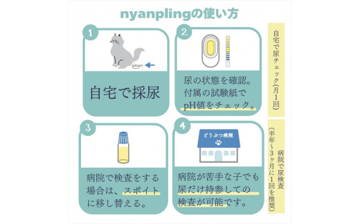 【スポイトｐH試験紙付】犬猫用おしっこチェックセット　×2個【 ペット用品 茨城県 日立市 】