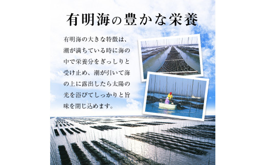 [福岡有明のり]有明海産一番摘み　大丸ボトル　味海苔　8切80枚　5本セット【015-0007】