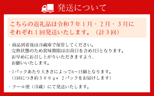 （冷蔵）（定期便） 計3回 【1月・2月・3月】 古都華 300g×2 ／ 丸笑いちご園 今朝摘み フルーツ 苺 イチゴ 果物 新鮮 完熟 朝採り 高級 甘い 奈良県 葛城市