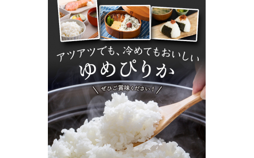 米 定期便 3ヵ月 ゆめぴりか 計3kg 3kg×1袋 令和6年産 芦別RICE 農家直送 精米 白米 お米 おこめ コメ ご飯 ごはん 粘り 甘み 美味しい 最高級 北海道米 北海道 芦別市 [№5342-0346]