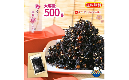 梅ひじき 500g ふりかけ ソフトタイプ 生ふりかけ ご飯 ひじきご飯 オカベ｜A44