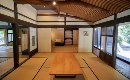 宿泊 せとうち母家 一棟貸切 宿泊 古民家ステイ グランピングミール付き