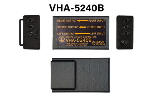 VHA-5240-B ( VR向け 高精細 小型 ヘッドフォン アンプ ) 約46g