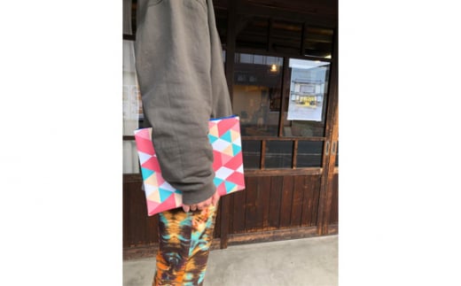 No.105 zip pouch set （1set） ／ 小物入れ ポーチ 福島県 特産品