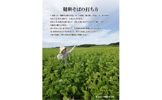 北海道産　韃靼そば粉「満天きらり」500g×2袋