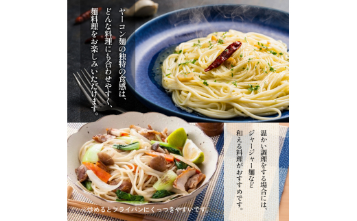 小豆島手延べヤーコン麺 160g×3袋 手延べ そうめん 素麺 小豆島 土庄町 麺 ヤーコン ヤーコンめん