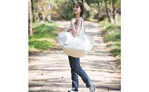 【豊岡鞄】WALK ABOUT LAKE Washable Tote L（WA2000）オフホワイト