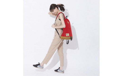 豊岡鞄　WALK ABOUT WOODS Nao 18L　レッド