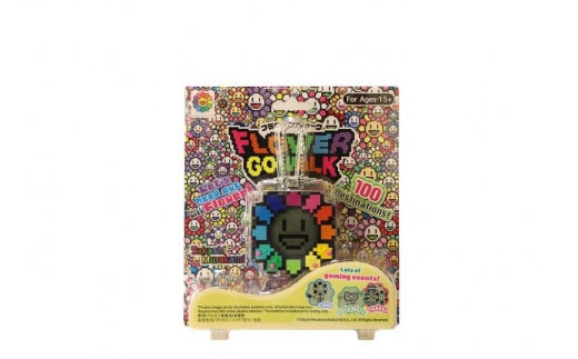 【ふるさと納税限定セット】FLOWER GO WALK / Rainbow (Body Color: Black) カード2パック付き