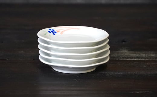 有田焼 KASUGANO 小皿 5枚セット 匠 Takumi 食器 うつわ 強化磁器 割れにくい 和食器 ギフト プレゼント ５枚 セット A18-86