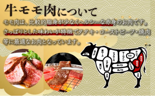 500g【佐賀牛】モモブロック（タタキ・ローストビーフ・焼肉等）C-589