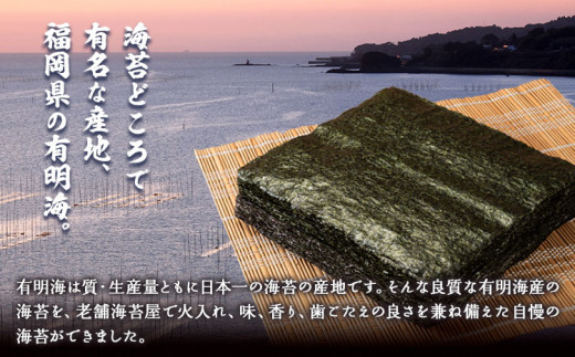 海苔 有明海産 全形 30枚焼き海苔 株式会社JSE《45日以内に出荷予定(土日祝除く)》福岡県 鞍手郡 鞍手町 有明海産 九州 小分け のり塩 おにぎり 寿司 大容量 ラーメン