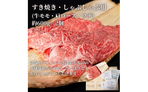 近江牛A5ランクすき焼き・しゃぶしゃぶ用約600g×2個 A5 肉の千石屋 牛肉 黒毛和牛 しゃぶしゃぶ すき焼き 肉 お肉 牛 和牛 冷蔵