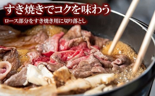 1431 くまもと黒毛和牛　すき焼き肉ロース　500ｇ