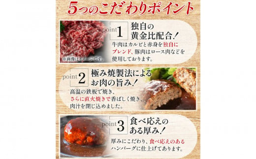 【定期便】肉汁あふれるデミグラスハンバーグ12個入　3ヶ月定期便