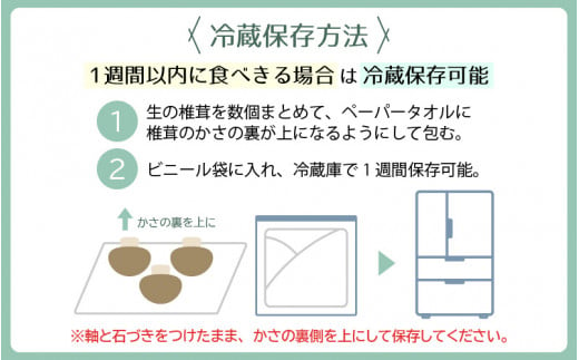 【先行予約】 原木生椎茸「香福茸」6～8個 高級 極上の逸品！調理レシピ有 【2025年1月上旬～2月下旬の間で順次発送予定】 [e06-b002]