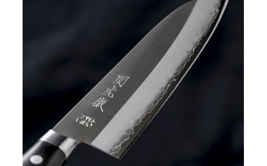 関虎徹 V金10号 三徳包丁180mm YG300