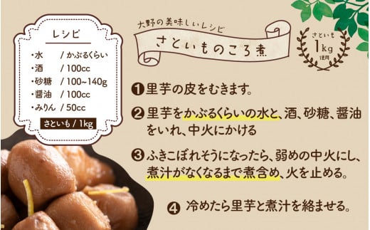 【先行予約】【3月発送分】満天☆上庄産さといも3kg 日本一の味をめざし、有機肥料配合、減農薬栽培の「独自栽培」で作る里芋