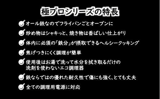 鉄フライパン 26cm リバーライト KIWAME PRO オール鉄 錆びにくい 焦げ付きにくい お手入れ簡単