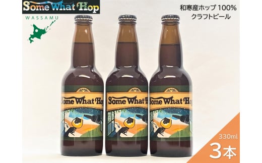 わっさむクラフトビール（Some What Hop）3本