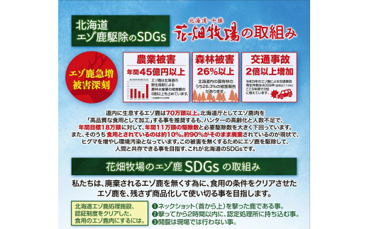 ヒューマングレードペットフード　エゾ鹿肉の極上ジャーキー30g×5個セット（犬用おやつ）[P1-35B]