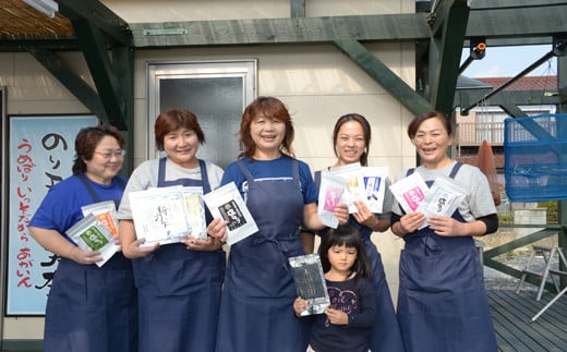 潮匠　朝食セット（八つ切り焼きのり、半切り焼きのり、味付けのり、海苔ドレッシング）　海苔 ノリ 宮城県産