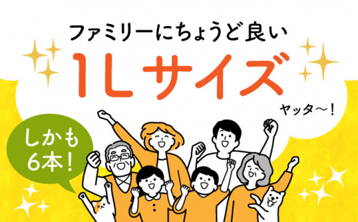 【全3回定期便】長崎みかん100 1L×6本 長崎県/長崎県農協直販 [42ZZAA205]  飲み物 ミカン みかん ジュース 果汁100 100 ％  長崎 ストレート 国産 オレンジ おれんじ