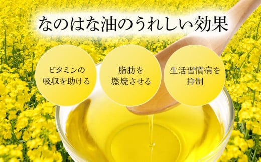 【定期便３ケ月】＜愛知県産菜種100％使用＞なのはな油600ｇ×2本　