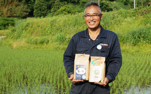 人生100年米（ピロール米） 2kg 令和5年産 【ピロール米 コシヒカリ 化学肥料不使用 農薬不使用】