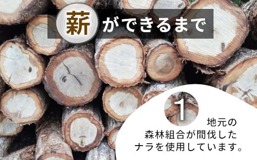 大容量！ なら薪 中～大割 約200kg ( 約20kg×10箱 ) 中割 大割 薪ストーブ アウトドア キャンプ 焚火 暖炉 楢 ナラ 薪 まき 雑貨 日用品 85000円