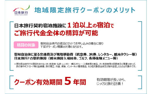 大阪府東大阪市　日本旅行　地域限定旅行クーポン30,000円分