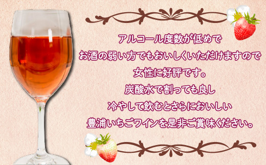 北海道 豊浦 いちご ワインセット【12本】 【ふるさと納税 人気 おすすめ ランキング 果物 いちごイチゴ 苺 いちごワイン 酒 おいしい 美味しい 北海道 豊浦町 送料無料】 TYUV003