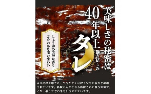 大型サイズ　ふっくら柔らか国産うなぎ蒲焼き　3尾