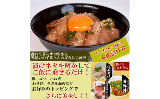 漬け丼 3種×2パック 計6食セット 冷凍 真空パック 小分け 海鮮丼 海鮮セット 詰め合わせ 旬の鮮魚 ハマチ カンパチ カツオ 鯖 サバ ヒラマサ 平政 マグロ アジ ヒラメ 鯛 漬け づけ丼