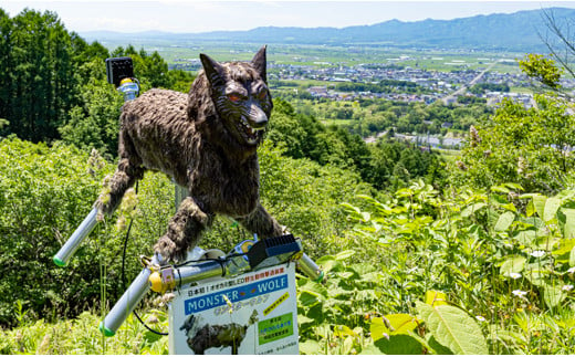 究極の野生動物忌避装置「モンスターウルフ」6カ月レンタル権