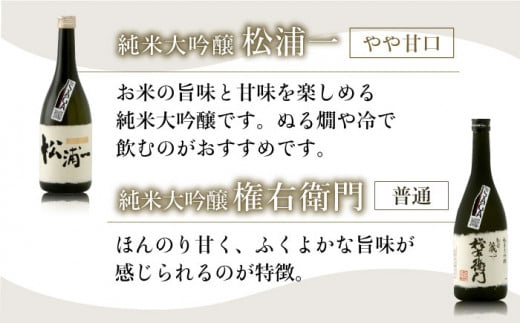 THE SAGA認定酒 純米大吟醸酒 おまかせ2本セット 720ml×2本 吉野ヶ里町/ブイマート・幸ちゃん [FAL072]