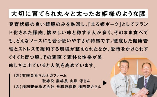 まる姫ポーク　ヒレ2.2kg以上 AK-40