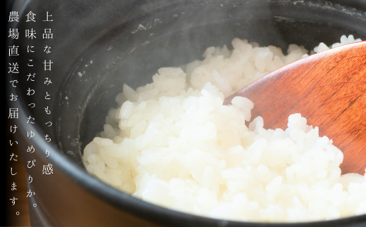 ◇令和6年産 新米◇おたる木露ファーム 余市産 ゆめぴりか(精米) 合計12kg(3kg×4袋)[ふるさとクリエイト]