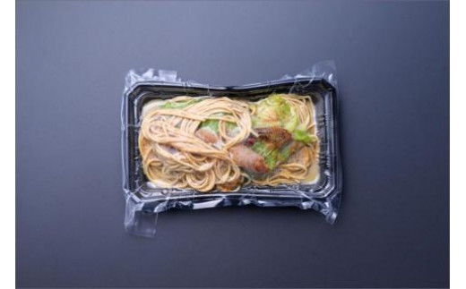 「カニ屋が作る　海のパスタ」  海香る　のど黒へしこ　ペペロンチーノ　5皿セット　パスタ 魚介 海鮮 電子レンジで簡単 あたためるだけ 急速冷凍 本格的　UO01039