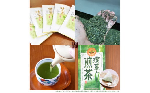 深蒸し茶100g×5袋+TB1袋　狭山茶産地からお届け　心和む香りの強火仕上げ【1517900】