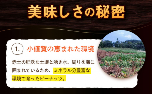 【全3回定期便】大島ピーナッツ 70g×3袋 長崎県 小値賀町 大島 【神川農園】 [DBT008]