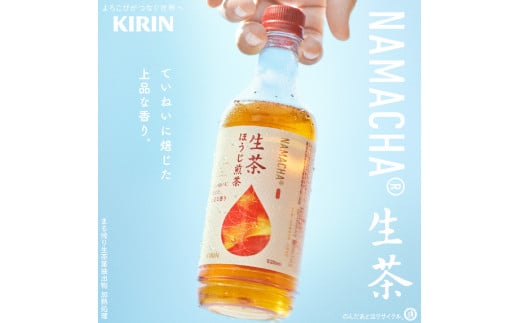 【定期便12回】キリン 生茶 ほうじ煎茶 525ml ペットボトル × 24本 × 12ヶ月