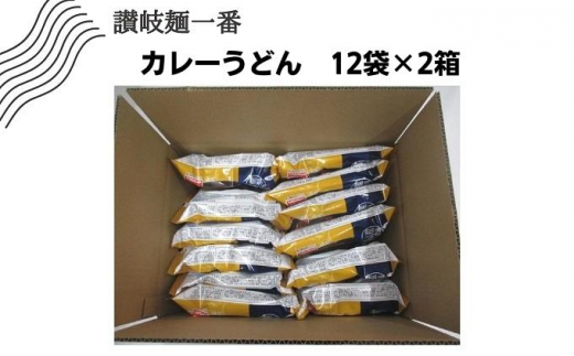 [№5911-0281]讃岐麺一番カレーうどん（305g）1食入×12袋×2箱