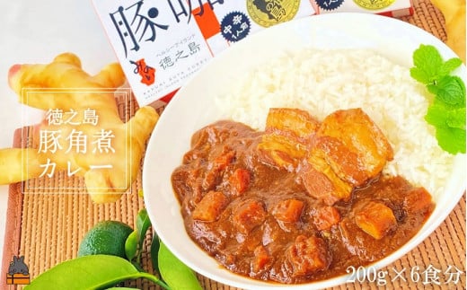 本格的なスパイシーカレー！島豚角煮が“ごろっ”と入っています！