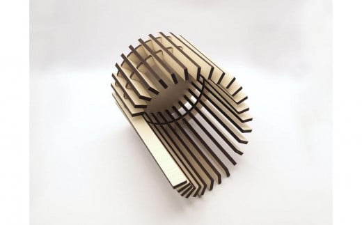 LED キャンドルホルダー 木製 レーザー加工雑貨 ホワイト木目 インテリア雑貨 キャンドルホルダー003 2個セット