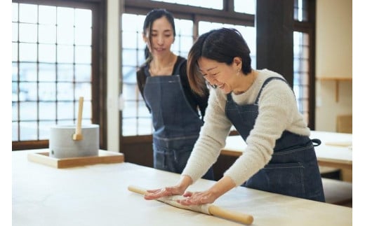 蕎麦職人直伝！出石そば打ち体験と皿そばランチ